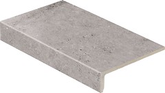 Фото Stroher сходинка з капіносом Gravel Blend Grey 17.5x29.4 (4817.962)