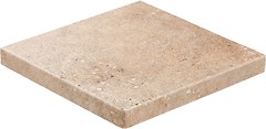 Фото Stroher сходинка кутова з капіносом Gravel Blend Brown 34x34 (9441.961)