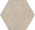 Фото Kale плитка Hexagon GS-A3001 Cream 17.5x20
