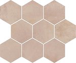 Фото Opoczno мозаїка Arlequini Hexagon 28x33.7