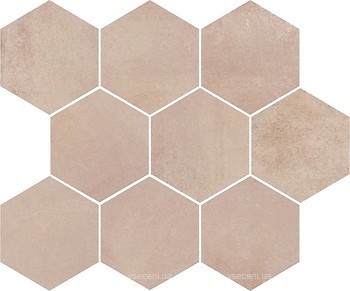 Фото Opoczno мозаика Arlequini Hexagon 28x33.7