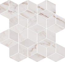 Фото Opoczno декор Carrara Pulpis Mosaic White 28x29.7