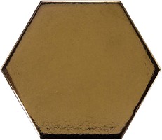 Фото Equipe Ceramicas плитка для стін Scale Hexagon Metallic 10.7x12.4