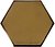 Фото Equipe Ceramicas плитка настенная Scale Hexagon Metallic 10.7x12.4