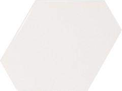 Фото Equipe Ceramicas плитка для стін Scale Benzene White 10.8x12.4