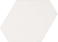 Фото Equipe Ceramicas плитка для стін Scale Benzene White Matt 10.8x12.4