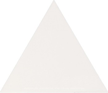 Фото Equipe Ceramicas плитка для стін Scale Triangolo White Matt 10.8x12.4