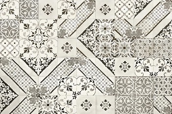 Фото Ragno ceramica набір декорів Tactile Decoro Memoria Titanio 40x120 (R6N3)