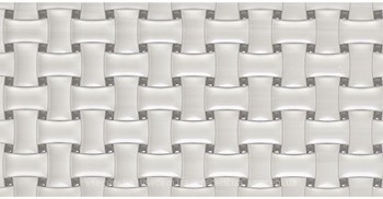 Фото Alaplana Ceramica плитка для стін Melrose Mosaic Blanco 25x50