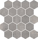 Фото My Way Paradyz мозаїка Space Mozaika Hexagon Grafit Mat 25.8x28