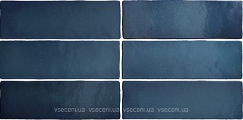 Фото Equipe Ceramicas плитка для стін Magma Sea Blue 6.5x20