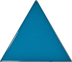Фото Equipe Ceramicas плитка для стін Scale Triangolo Electric Blue 10.8x12.4