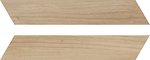 Фото Rondine Group плитка Woodie Chevron Beige 7.5x40.7 (J86590)