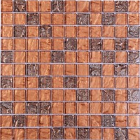 Фото Kotto Ceramica мозаїка GM 8017 C2 Brown Rose/Bronze 30x30