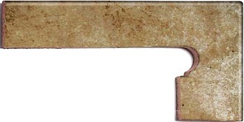 Фото Gres de Aragon цоколь Mytho Zanquin Dcha Tierra 20x39