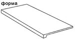 Фото Gresmanc сходинка з капіносом Evolution Peldano Recto White Stone Anti-Slip 31.7x62.5
