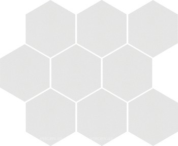 Фото Cerrad мозаїка Cambia Mosaic Heksagon White Lappato 27.53x33.4 (36750)