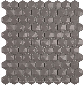 Фото Vidrepur мозаїка Nordic Hexagon Frappe Matt 926D 31.5x31.5