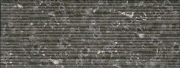 Фото Inter Cerama плитка для стін Techno чорна рельєфна 23x60 (2360167082/Р)