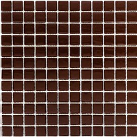 Фото AquaMo мозаїка Monocolor Dark Brown 31.7x31.7 (MK25107)