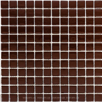 Фото AquaMo мозаїка Monocolor Dark Brown 31.7x31.7 (MK25107)
