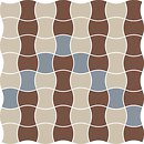 Фото Ceramika Paradyz мозаїка Modernizm Mozaika Prasowana Bianco Mix B 30.9x30.9