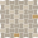 Фото Ceramika Paradyz мозаїка Modernizm Mozaika Prasowana Bianco Mix D 30.9x30.9