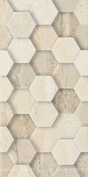 Фото Ceramika Paradyz декор Sunlight Stone Dekor Beige Geometryk 30x60