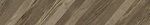 Фото Golden Tile плитка Terragres Wood Chevron коричнева Right 15x90 (9L7170)