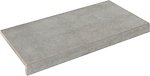 Фото Zeus Ceramica ступень с капиносом Concrete 20 mm Grigio прямая 34.5x60 (SX60CR8RR)