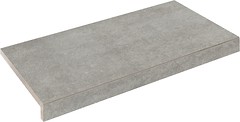 Фото Zeus Ceramica сходинка з капіносом Concrete 20 mm Grigio пряма 34.5x60 (SX60CR8RR)