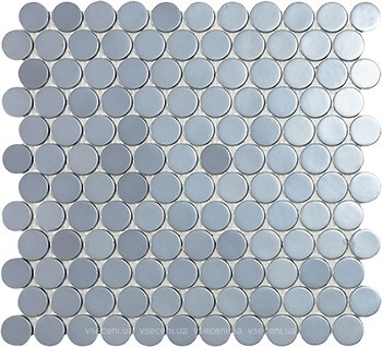 Фото Vidrepur мозаїка Circle 253C Aluminio 30.1x31.3
