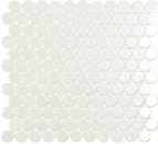 Фото Vidrepur мозаїка Circle 6000C White Br 30.1x31.3