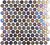 Фото Vidrepur мозаика Circle 556C Deep 30.1x31.3