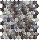 Фото Vidrepur мозаїка Elite Hex Forest Mix 31.5x31.5