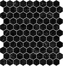 Фото Vidrepur мозаїка Supreme Hex Marquina 31.5x31.5