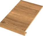 Фото Zeus Ceramica сходинка кутова з капіносом Ravello Walnut ліва 15x34.5 (SZBXRV3BRP1)