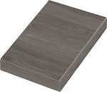 Фото Zeus Ceramica сходинка кутова з капіносом Ravello Grey права 15x34.5 (SZBXRV8BRP2)