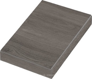 Фото Zeus Ceramica сходинка кутова з капіносом Ravello Grey права 15x34.5 (SZBXRV8BRP2)