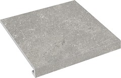 Фото Zeus Ceramica сходинка з капіносом Il Tempo Grigio пряма 30x34.5 (SZRXSN8BRC)