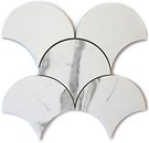 Фото Kotto Ceramica декор Scales CM 3115 SC Carrara (d 147 mm) 14.7x14.7