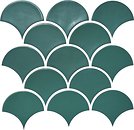 Фото Kotto Ceramica мозаїка Scales SC 6017 A+B Aquamarine 27.5x28.5