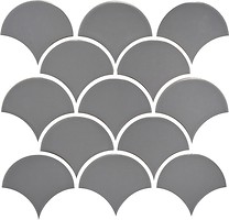 Фото Kotto Ceramica мозаїка Scales SC 6019 A Silver 27.5x28.5