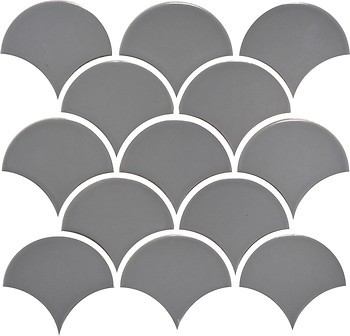 Фото Kotto Ceramica мозаїка Scales SC 6019 A Silver 27.5x28.5