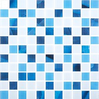 Фото Kotto Ceramica мозаїка GMP 0425018 C2 Print 19/Blue D Mat/White Mat 30x30