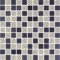 Фото Kotto Ceramica мозаїка GMP 0825002 C2 Print 2/Black Mat 30x30