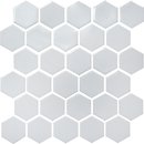 Фото Kotto Ceramica мозаїка Hexagon H 6001 Flora Grey 29.5x29.5