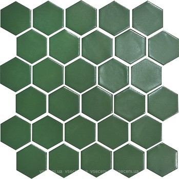 Фото Kotto Ceramica мозаїка Hexagon H 6010 Forestgreen 29.5x29.5