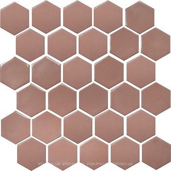 Фото Kotto Ceramica мозаїка Hexagon H 6011 Hot Pink 29.5x29.5