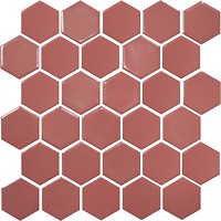 Фото Kotto Ceramica мозаїка Hexagon H 6015 Coral 29.5x29.5